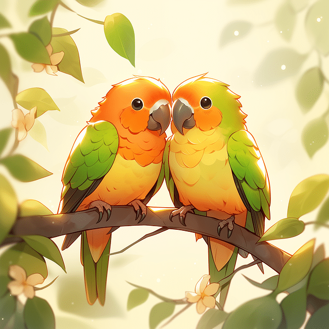 Cara merawat burung lovebird untuk pemula