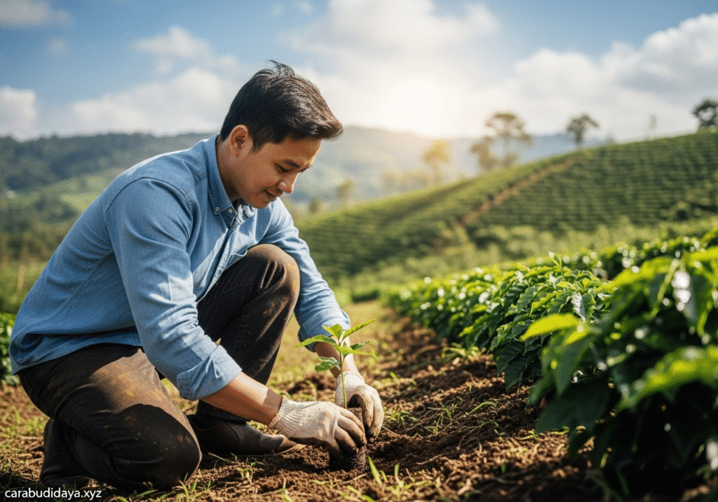 Cara Menanam Kopi Untuk Pemula