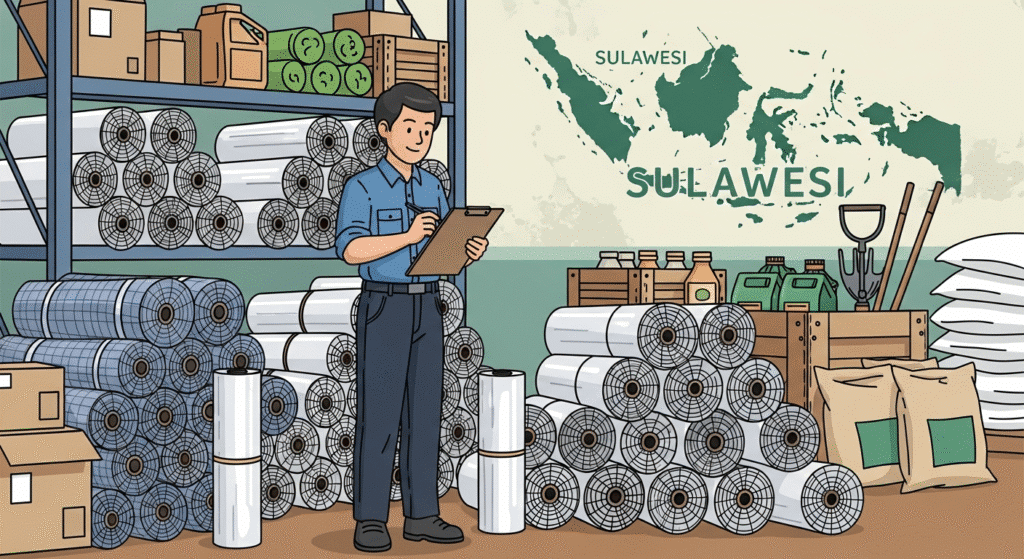 suplier dan distributor paranet di sulawesi